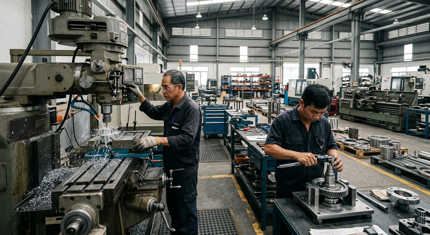 Các tiêu chí lựa chọn xưởng gia công cơ khí uy tín tại Long An